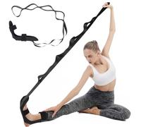 Sangle de Yoga, Elastique Musculation Jambes, Yoga Strap avec 7 Boucles, Sangle d'exercice, Jambes Ceinture D'étirement des Ligaments, Glute Band, Sangle de Yoga Elastique pour Yoga Fitness Pilates
