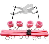 Sangle de yoga en nylon pour lit, avec un ensemble d'accessoires stables dans la chambre, adaptée aux débutants et aux couples