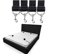 Sangle de yoga multifonctionnel avec poignets souples adapté à presque tous les types de lits