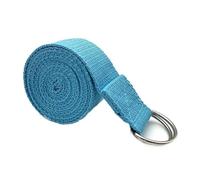 sangle de yoga Sangle de yoga réglable en coton extensible avec boucle D 1,8 m x 3, cm offrant une grande flexibilité for le pour pratique du yoga(Color2)