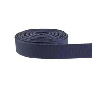 Sangle décorative en nylon jacquard de 5 m de long (20 à 50 mm) pour couture, sacs à bandoulière, ceintures, biais, accessoires d'artisanat(Navy Blue,20mm)