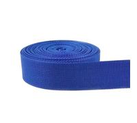Sangle décorative en nylon jacquard de 5 m de long (20 à 50 mm) pour couture, sacs à bandoulière, ceintures, biais, accessoires d'artisanat(Royal Blue,20mm)