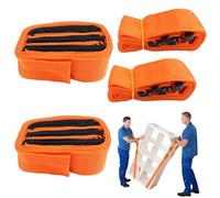 Sangle Demenagement, 2 Personnes Sangle de Levage, Sangles de Transport Déménagement pour Appareils, Meubles, Déménageur de Machines(2 Pièces)