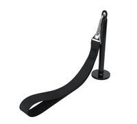 Sangle d'entraînement de bras de fer, conception portable, 22 cm, ceinture de sangle d'entraînement de bras de fer, renforcement de la poignée, support antidérapant, idéal pour les femmes hommes adult