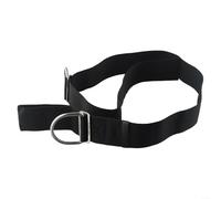 Sangle d'entrejambe technique professionnelle avec anneau en D et boucle en acier inoxydable réglable en nylon pour montage latéral BCD plaque arrière de plongée