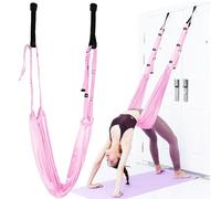 Sangle d'étirement de jambe pour danseurs avec ancre de porte, équipement d'étirement de yoga pour ballet, aérien et entraînement à domicile