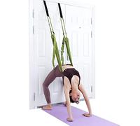 Sangle d'étirement de yoga et de fitness, étirement réglable, aide à la flexion du dos, améliore la flexibilité des jambes, de la taille, du dos, équipement de gym à domicile pour rééducation, pilates