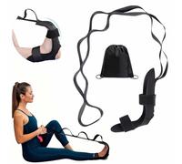 Sangle D'étirement Izzila avec Boucles et Pied Amovible,Sangle Yoga Stretch,Band D'étirement Fitness,Bande Élastique Réglable,for Gymnastique et L'entraînement Flexibilité(D)