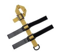 Sangle d'extension pour sac à dos lesté de 38 cm de long avec fixation sûre à 3 points et anneaux en D solides pour le camping
