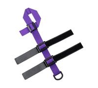 Sangle d'extension pour sac à dos lesté de 38 cm de long avec fixation sûre à 3 points et anneaux en D solides pour le camping