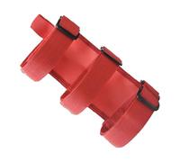 Sangle D'extincteur Réglable, Support de Montage pour Voiture, Rouge | Nylon PU Plastique, Installation Simple et Maintien Sûr, Usage Véhicule et Rangement Auto