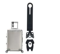 Sangle d'identification en forme de chat mignon, étiquette d'identification anti-perte pour bagages, étiquette de bagage chat mignon pour enfant, logo accrocheur, légère et durable avec dos signable