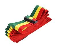 Sangle djembe, tricolore réglable sangle tambour africain ajustable for musiciens percussionnistes scène studio pratique