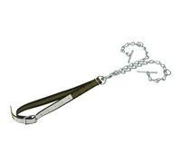 Sangle double collier sol avec mousquetons Kerbl Noir 60 cm