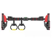 Sangle double support avec anneau AD-739 - Grande plaque de pied pour porte - Barre de traction pour intérieur - Design télescopique réglable sans perçage - Taille S : 78-105 cm