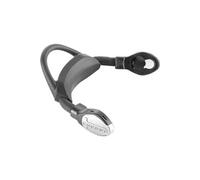 Cressi Palmes de plongée Reaction-Frog Plus BZ150002 - Sangle EBS M/L - Noir