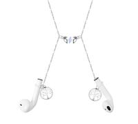 Sangle Écouteurs Compatible Air1 et Casques Bluetooth sans Fil CaseLover Universel Sangle Casques Coeur d'amour Magnétique avec Anti-Perte Anneau de Silicone Flexible, Arbre