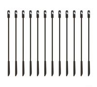 Sangle élastique haute tension 5 mm x 30 cm | Haute résistance à la rupture, maintient l'intégrité sous tension, fiable dans les tempêtes, tranquillité d'esprit (12 pièces