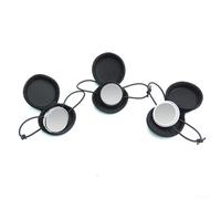 Sangle élastique réglable - Miroir de sécurité compact 56 x 12 mm pour la plongée sous-marine, l'observation sous-marine, la construction en verre plastique, le poignet de plongée avec miroir (blanc)