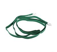 Sangle élastique robuste pour l'extérieur avec crochet en métal pour une fixation sécurisée (vert, 4 mètres)