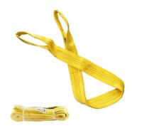 Sangle élingue plate double de levage avec boucles - 3T - Longueur 3m