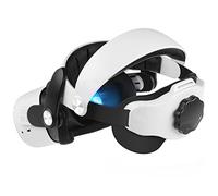 Sangle Elite pour Oculus/Meta Quest 2, NEWENMO Head Strap, Accessoires de réalité virtuelle, Sangle de tête réglable de Rechange pour Oculus Elite pour réduire la Pression de la tête et Le Confort en