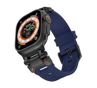Sangle en caoutchouc souple pour Ultra 2 1 bande 49 mm 45 mm 44 mm 42 mm S10 46 mm Bracelet en caoutchouc de luxe pour la série 9 8 7 6 6 SE 5 ACCESSOIRES BANDES DE VORD