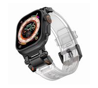 Sangle en caoutchouc souple pour Ultra 2 1 bande 49 mm 45 mm 44 mm 42 mm S10 46 mm Bracelet en caoutchouc de luxe pour la série Iwatch 9 8 7 6 SE 5