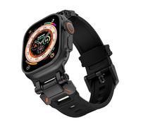 Sangle en caoutchouc souple pour Ultra 2 1 bande 49 mm 45 mm 44 mm 42 mm S10 46 mm Bracelet en caoutchouc de luxe pour la série 9 8 7 6 6 SE 5 ACCESSOIRES BANDES DE VORD