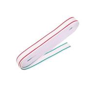 Sangle en coton renforcée pour volets roulants et stores, convient à une utilisation intérieure et extérieure, double face (rouge/vert, 22 mm x 7,5 m) 2208281