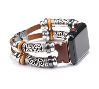 Sangle en cuir pour bandes de montre 49 mm 41 mm 45 mm 44 mm / 40 mm 38/42 Bracelet rétro fait à la main Seriefor 8 9 7 6 5 4 3 SE Band