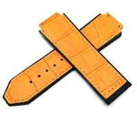 Sangle en cuir pour la série de 25 mm STRAPE STRAPE SEMPLACE BLACK BLUE WATCHBAND WORD ACCESSOIRES