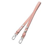 Sangle en Cuir pour Sac à desserte, Remplacement de Sangle pour Sac à Main, Sangles de Sac à Main, Remplacement de bandoulière Fermoir en Argent Rosé