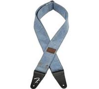 Sangle en Denim Fender x Wrangler Riveted Light Indigo