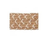 Sangle en jute et coton pour sac ou ceinture 30mm - Prym(...) - Blanc Blanc