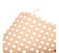 Sangle en maille de rotin naturel pour vannerie de chaises, kit de réparation de meubles, décoration d'intérieur, sangle de canne en osier respirante, plusieurs tailles disponibles (A)