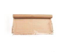 Sangle en maille de rotin naturel pour vannerie de chaises, kit de réparation de meubles, décoration d'intérieur, sangle de canne en osier respirante, plusieurs tailles disponibles (D)