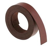 Sangle en microfibre LeatherCrafts de 2 x 2 mètres de long et 20 mm de large for vêtements, bordeaux