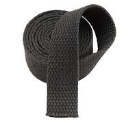 Sangle en nylon à chevrons, Sangle en polyester et coton, 25 mm de large, multicolore, 5 à 20 mètres(Dark Grey,10 yard)