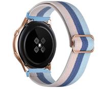 Sangle en nylon de 20 mm 22 mm pour Gamrmin Vivoactive3 4 5 Venu2 HR Plus SQ Bracelet élastique réglable pour Forerunner265/255/245/645/754/735/945/955 Approche S12