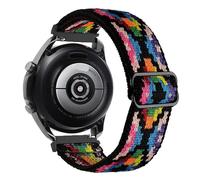 Sangle en nylon de 20 mm 22 mm pour Gamrmin Vivoactive3 4 5 Venu2 HR Plus SQ Bracelet élastique réglable pour Forerunner265/255/245/645/754/735/945/955 Approche S12