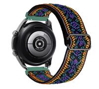 Sangle en nylon de 20 mm 22 mm pour Gamrmin Vivoactive3 4 5 Venu2 HR Plus SQ Bracelet élastique réglable pour Forerunner265/255/245/645/754/735/945/955 Approche S12