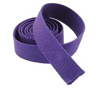 Sangle en Nylon épaisse, Sangle en Coton Ester Multicolore 3/4-2 Pouces largeurs 10 Yards(Purple,50 mm)