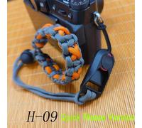 Sangle en nylon tissée à la main pour appareil photo,dégagement rapide,ceinture de poignet,bracelet,ULréglable pour Sony,IL,Nikon,Fuji,SLR,sans miroir - Type H9 Quick Release