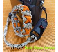 Sangle en nylon tissée à la main pour appareil photo,dégagement rapide,ceinture de poignet,bracelet,ULréglable pour Sony,IL,Nikon,Fuji,SLR,sans miroir - Type H8 Quick Release