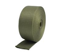 Sangle en polyester de 38 mm, 5/10 mètres, couleur unie, pour vêtements, ceintures, sacs, bandoulières, projets de couture, tresse décorative, collier pour animaux de compagnie(Army Green,10Meters)