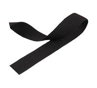 Sangle en polypropylène, sangle coton polyester 1 pouce X 5-50 mètres épaisseur 0,3 mm multicolore plusieurs tailles(Black,20 yard)