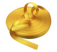 Sangle en polypropylène, sangle nylon 25 mm 38 multicolore plusieurs tailles for sacs d'escalade bricolage équipement extérieur(Yellow,25mm/10 yard)