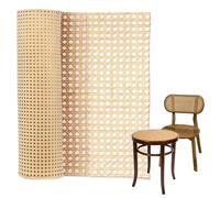 Sangle En Rotin Naturel,1 m x 40cm Tressage En Nid D'abeille,Sangle En Rotin PE Tressé,Rouleau De Sangle En Rotin Pour Projets D'artisanat,Projets De Caning,Décoration De La