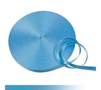 Sangle en Rouleau Sangles de Ruban en Nylon coloré, 45 mètres, 10mm, Ruban Biais for Cartes de Travail Faites à la Main, Sangle for vêtements, Accessoires de Couture(LightBlue)